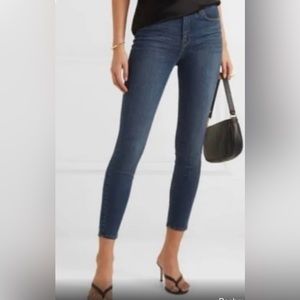 L’AGENCE Juliette low rise crop skinny in DaVintage size 26 .